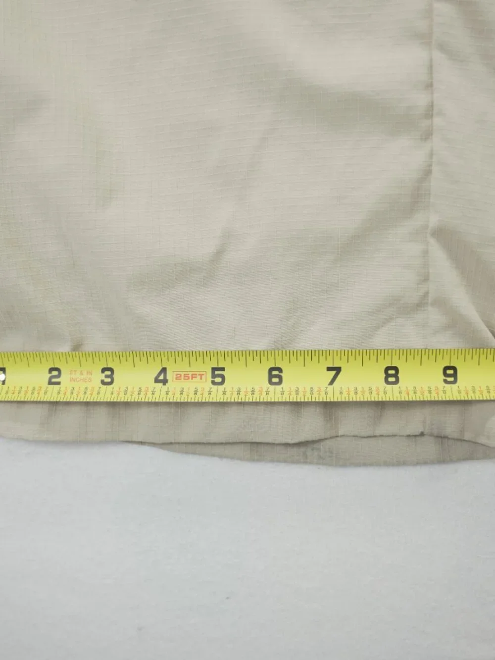 Under Armour 38x30 Beige Ripstop Hunt Fish Convertible Mens Cargo Pants